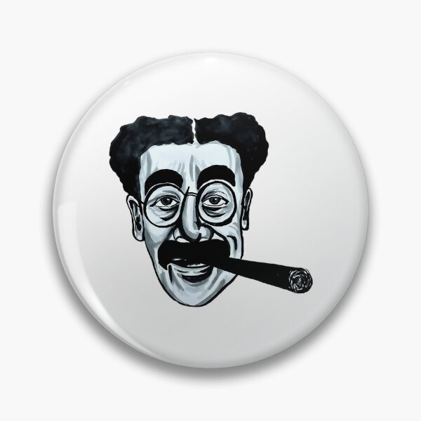 Item preview, Groucho Marx Illustration With Cigar designed and sold by RazaLondonn.