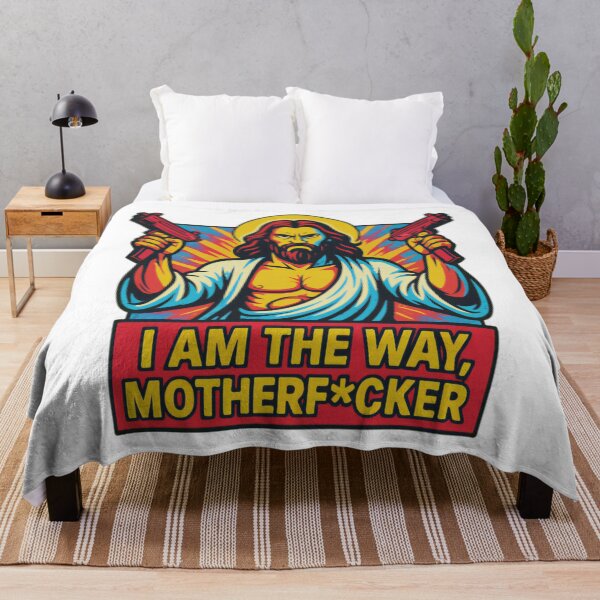 Item preview, I Am The Way - Uzi Jesus - Dungeon Crawler Carl designed and sold by RoniShorter.