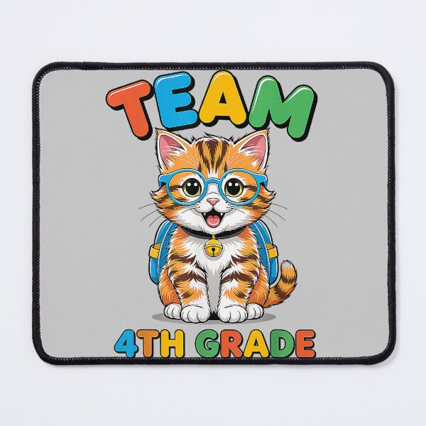Item preview, Team 4th Grade Cat Lovers Boys Girls Back to School designed and sold by mjohnson9.