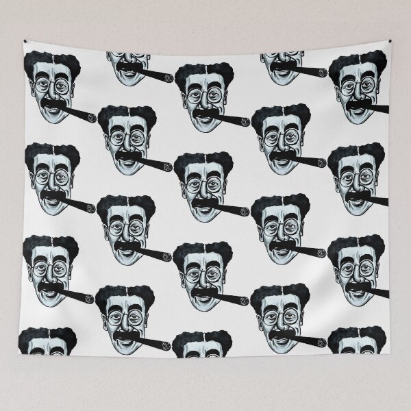 Item preview, Groucho Marx Illustration With Cigar designed and sold by RazaLondonn.