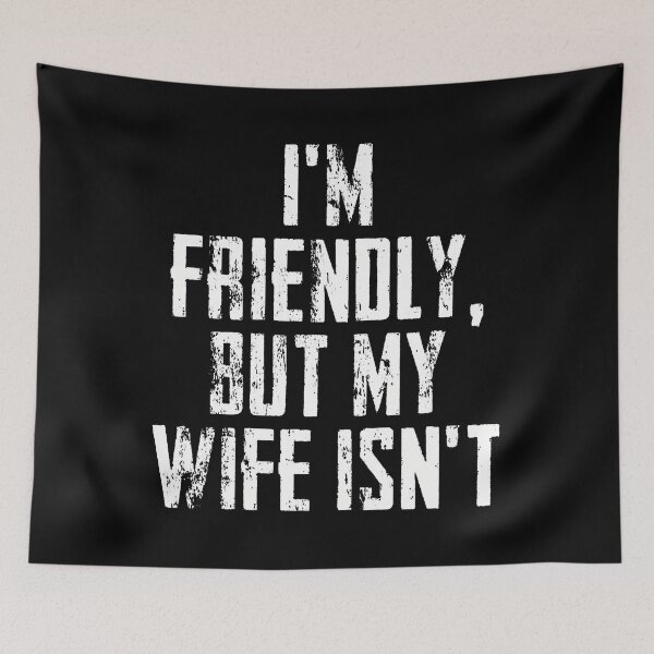 Item preview, Im Friendly but My Isnt designed and sold by RutheCraford.