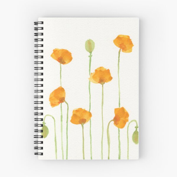 Item preview, Poppies - Mandarin designed and sold by Aileen David.