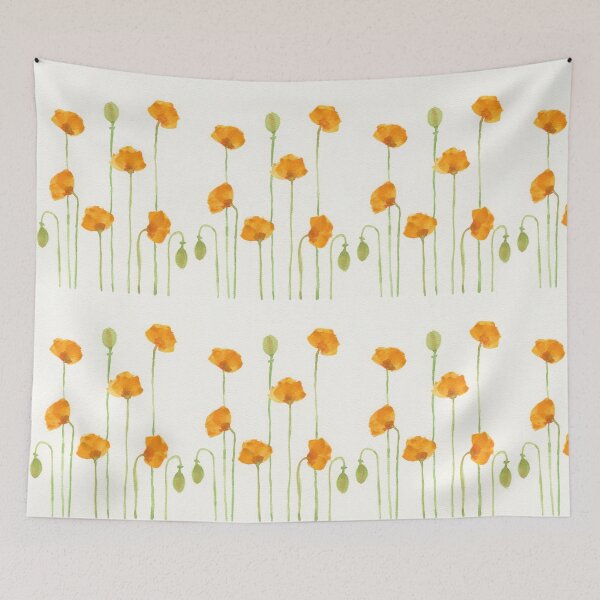 Item preview, Poppies - Mandarin designed and sold by Aileen David.