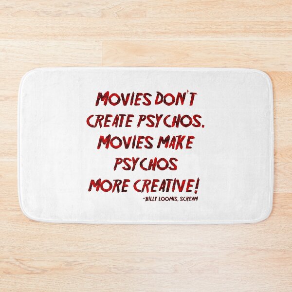 Item preview, Movies Don'T Create Psychos designed and sold by blowerkatherine.