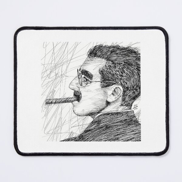 Item preview, Groucho Marx Ink Portrait .1 designed and sold by RazaLondonn.