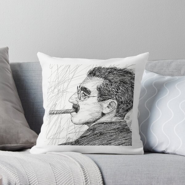 Item preview, Groucho Marx Ink Portrait .1 designed and sold by RazaLondonn.