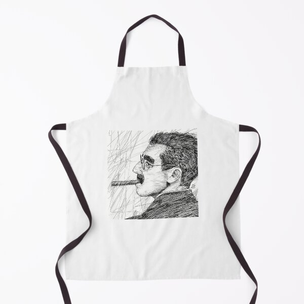 Item preview, Groucho Marx Ink Portrait .1 designed and sold by RazaLondonn.