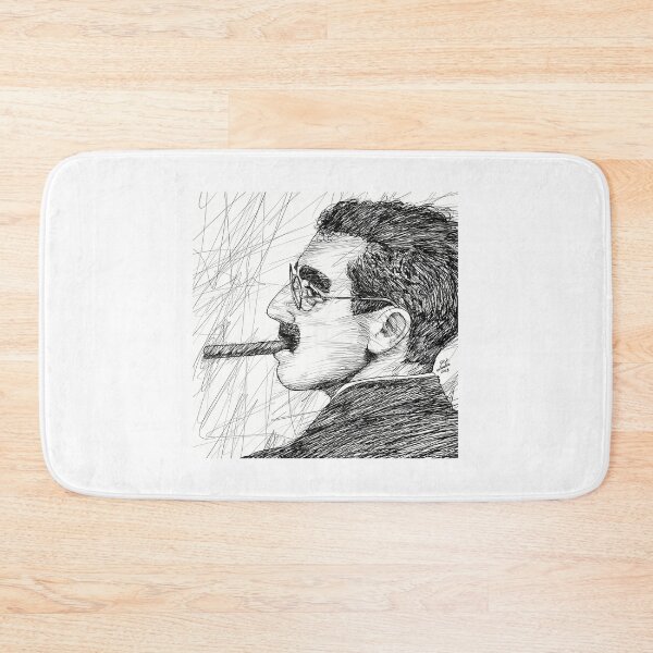 Item preview, Groucho Marx Ink Portrait .1 designed and sold by RazaLondonn.