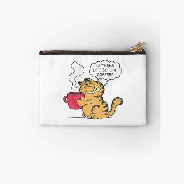 Item preview, Garfield Is There Life Before Coffee Funny Quote designed and sold by christineirist.