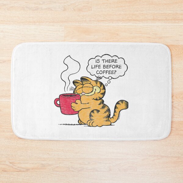 Item preview, Garfield Is There Life Before Coffee Funny Quote designed and sold by christineirist.