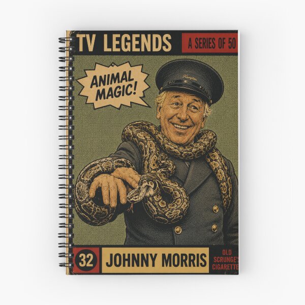Item preview, Johnny Morris - TV Legends Trading Cards designed and sold by halibutgoatramb.
