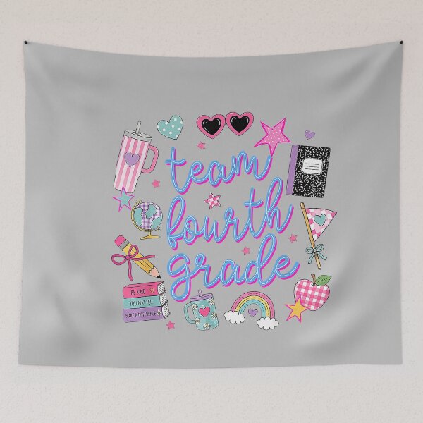 Item preview, Team Fourth Grade Back to School Teachers Students Kids designed and sold by mjohnson9.
