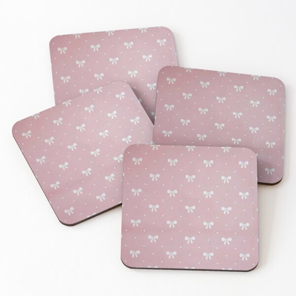 Item preview, Pink Coquette Bows Pattern Pastel Aesthetic designed and sold by Golden_Pixel_Paper.