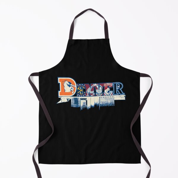 Item preview, DENVERS Multi-Team Sports City Skyline designed and sold by Verasionart.