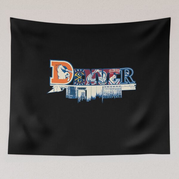 Item preview, DENVERS Multi-Team Sports City Skyline  designed and sold by Verasionart.