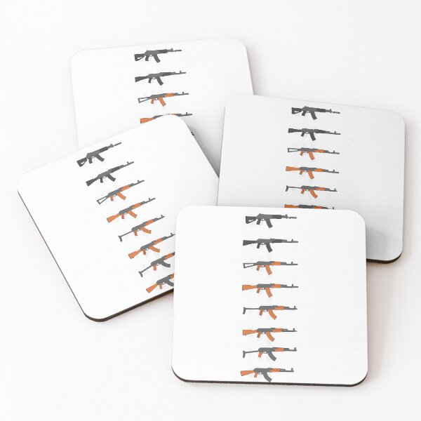 Item preview, Kalashnikov Evolution Ak-47 To Ak-12 Vector Art designed and sold by Ambert Yeungg.