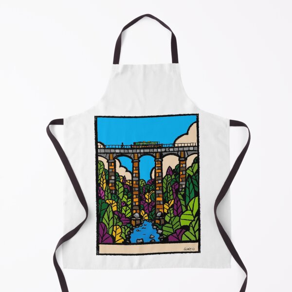 Item preview, Pontcysyllte Aqueduct North Wales, Original British Landmark Art | GWART designed and sold by GWARTGB.