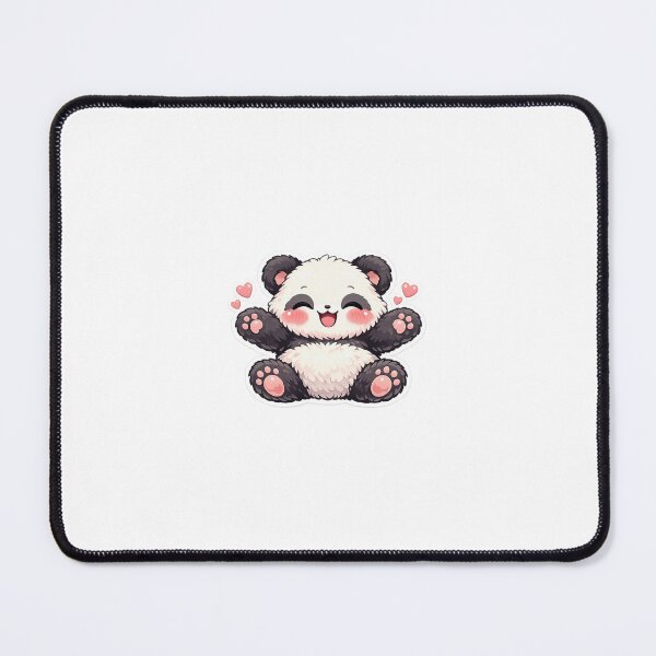 Item preview, Hugging Panda Sticker Kawaii Cute Animal for Friends, Couples & Panda Lovers designed and sold by CutePrintCorner.