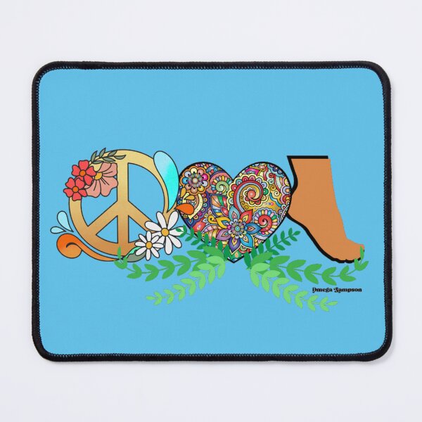 Item preview, Peace Love and Feet designed and sold by FetUphoria.