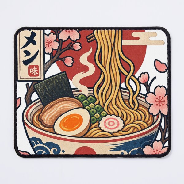 Item preview, Japanese Ramen Bowl with Cherry Blossom Sakura Art designed and sold by Herodestroyer.