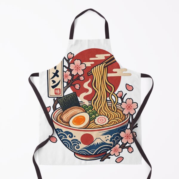Item preview, Japanese Ramen Bowl with Cherry Blossom Sakura Art designed and sold by Herodestroyer.
