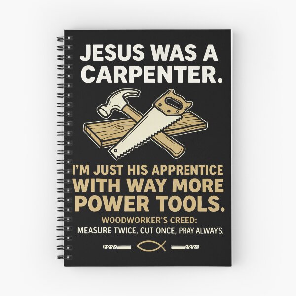 Item preview, Jesus Was a Carpenter Way More Power Tools designed and sold by RutheCraford.