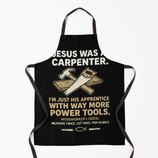 Item preview, Jesus Was a Carpenter Way More Power Tools designed and sold by RutheCraford.
