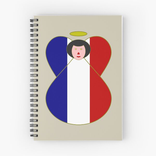 Item preview, Diseño de ángel con la bandera francesa designed and sold by AuntieShoe.
