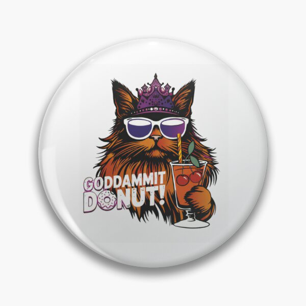 Item preview, God Damnit Donut designed and sold by FrankyTepper.