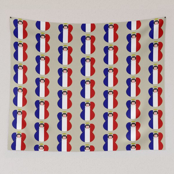 Item preview, French Flag Angel Design designed and sold by AuntieShoe.