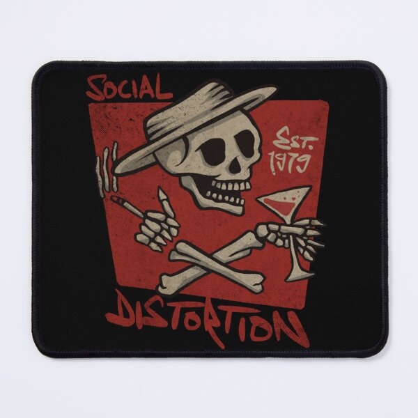 Item preview, Social distortion retro T-Shirt designed and sold by FloraGoods.