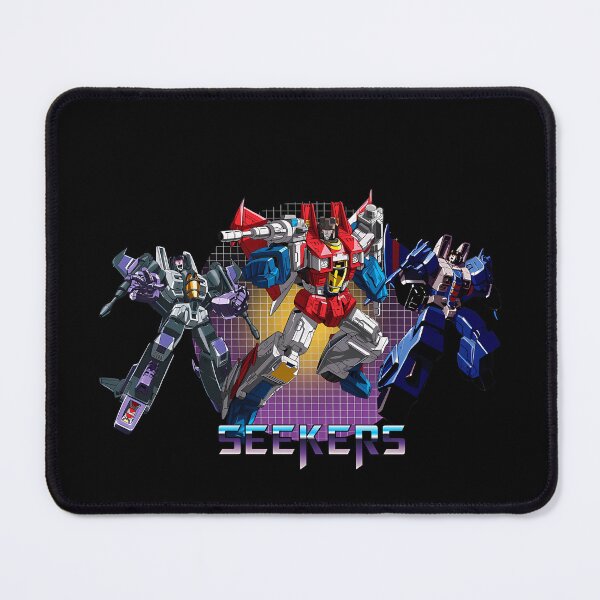 Item preview, Three Flying Jet Robots In Action Poses Over Grid designed and sold by Spaw-Ner.