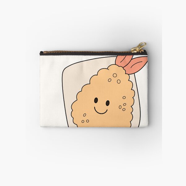 Item preview, Cute Hand Drawn Fried Shrimp Kawaii Food Cartoon designed and sold by Porpor Artwork.