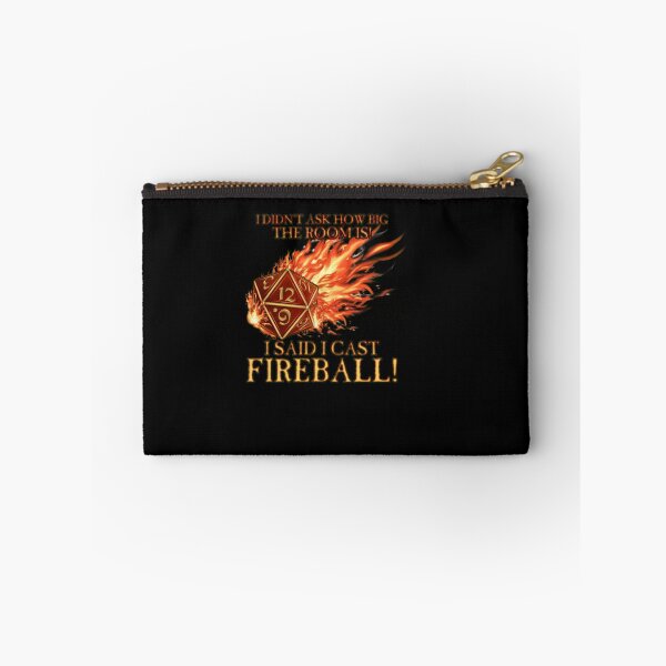 Item preview, D20 I Didn't Ask I Cast FIREBALL! designed and sold by GeorgeZiemans.