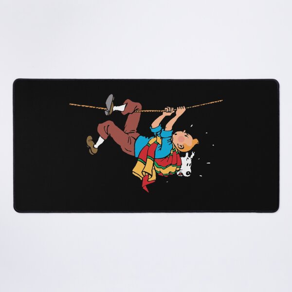 Item preview, Kuifje Rope Klimbing Gaston Lagaffe Movie Cartoon Color Big Ben designed and sold by LauraHancock0.