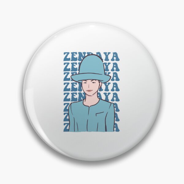 Item preview, Zendaya Theory Blue Lettering designed and sold by cimong.