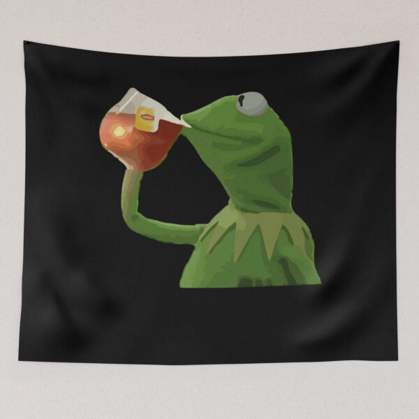 Item preview, Kermit Sipping Tea designed and sold by JasonCorvar.