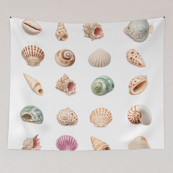 Item preview, Seashell Collection Ocean Beach Conch Shell Vintage Marine Aesthetic designed and sold by Rehnair.