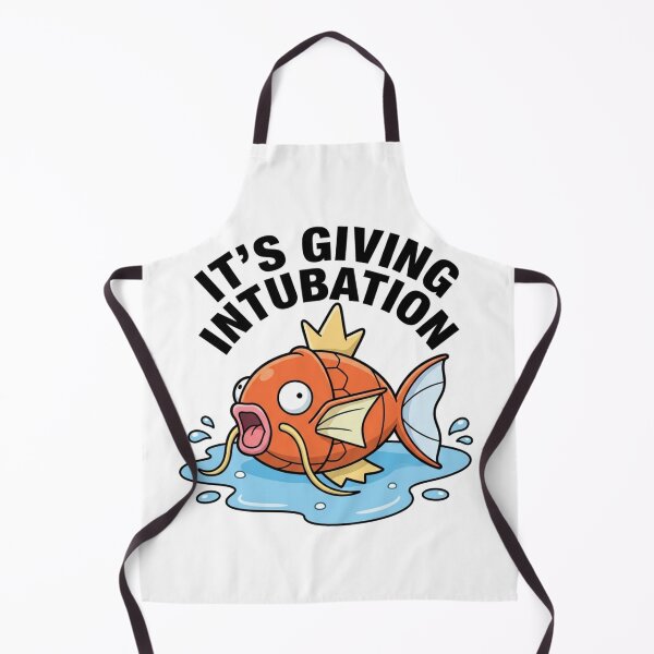 Item preview, It's Giving Intubation Funny Anesthesia Nurse & Respiratory Therapist Magikarp Meme designed and sold by raedattia.