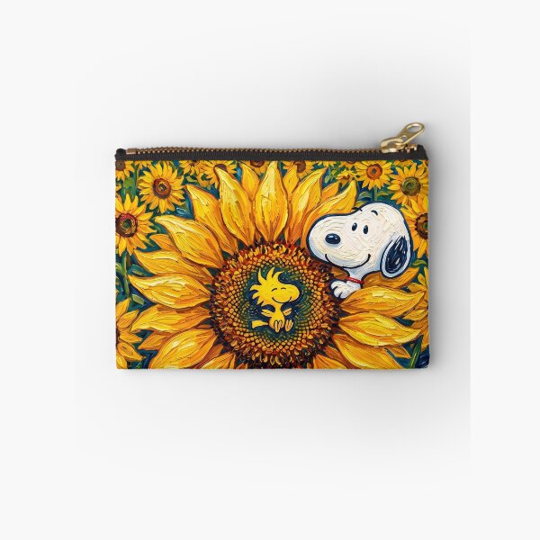 Item preview, Snoopy Woodstock Sunflower Whimsical Starry Night designed and sold by N0WUC1.