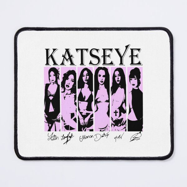 Item preview, Katseye Pink Vector Panel Members Signatures designed and sold by yrodesignn.
