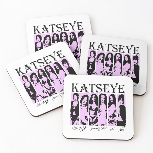 Item preview, Katseye Pink Vector Panel Members Signatures designed and sold by yrodesignn.