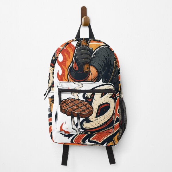 Item preview, BBQ Captain - Grill Master & Flavor Boss Vintage Barbecue Design designed and sold by Craftev.