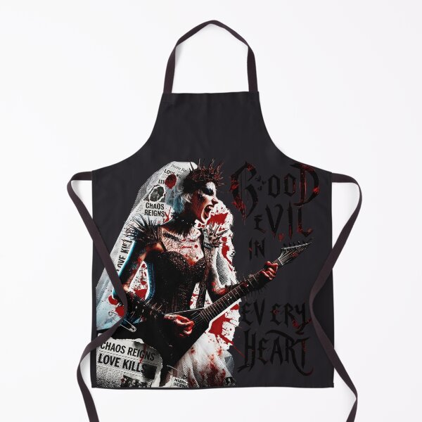 Item preview, Good Evil Heart Rocker Chaos designed and sold by Voodoo Store Paranormal Collections.