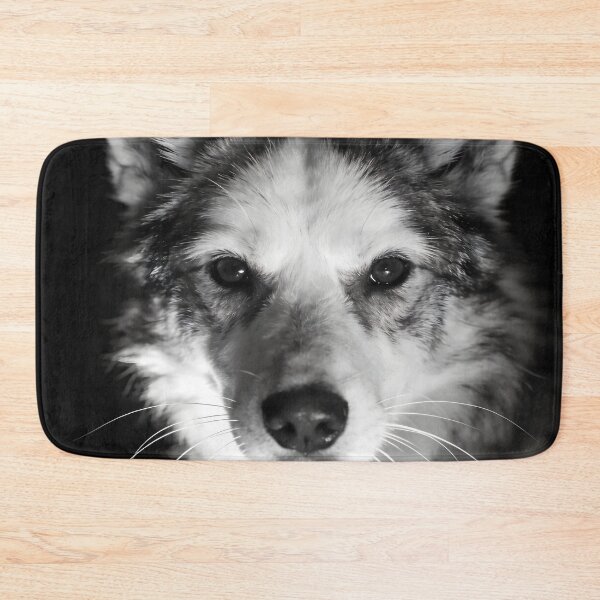 Item preview, Black and White Dog Portrait designed and sold by KiraChie.