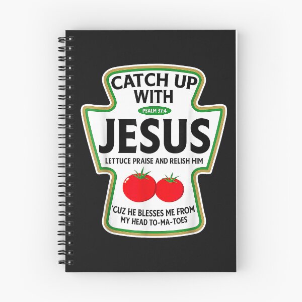 Item preview, Catch Up with Jesus Funny Christian Ketchup Pun Food designed and sold by FrankIsabel.