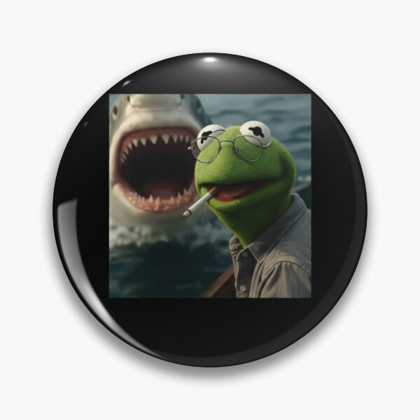 Item preview, Kermit The Frog Smoking Meme designed and sold by JasonCorvar.