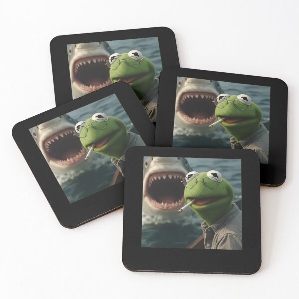 Item preview, Kermit The Frog Smoking Meme designed and sold by JasonCorvar.
