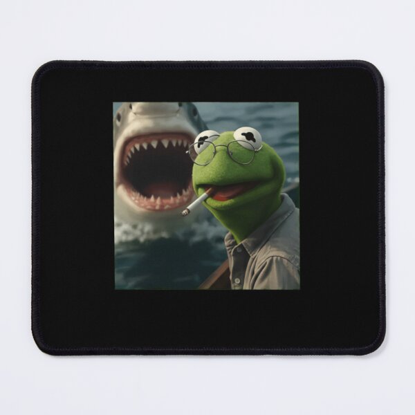 Item preview, Kermit The Frog Smoking Meme designed and sold by JasonCorvar.