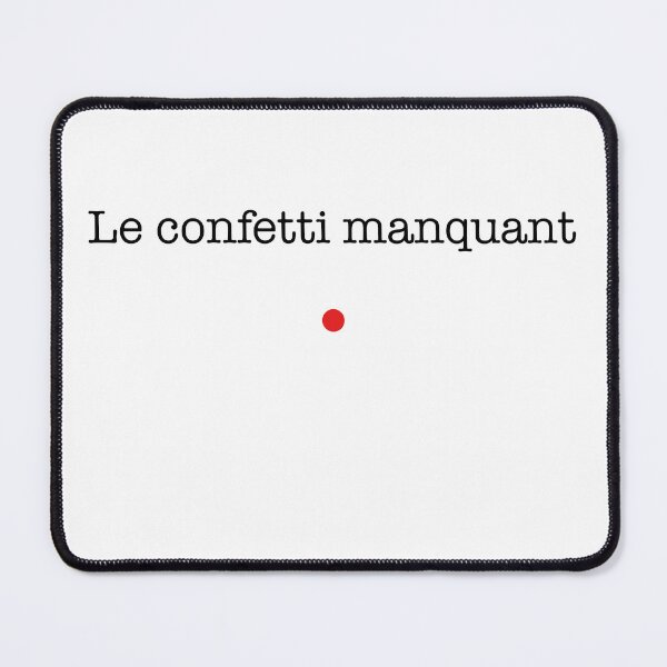 Item preview, The Missing Confetti – Minimalist Red Dot designed and sold by Ddoude.